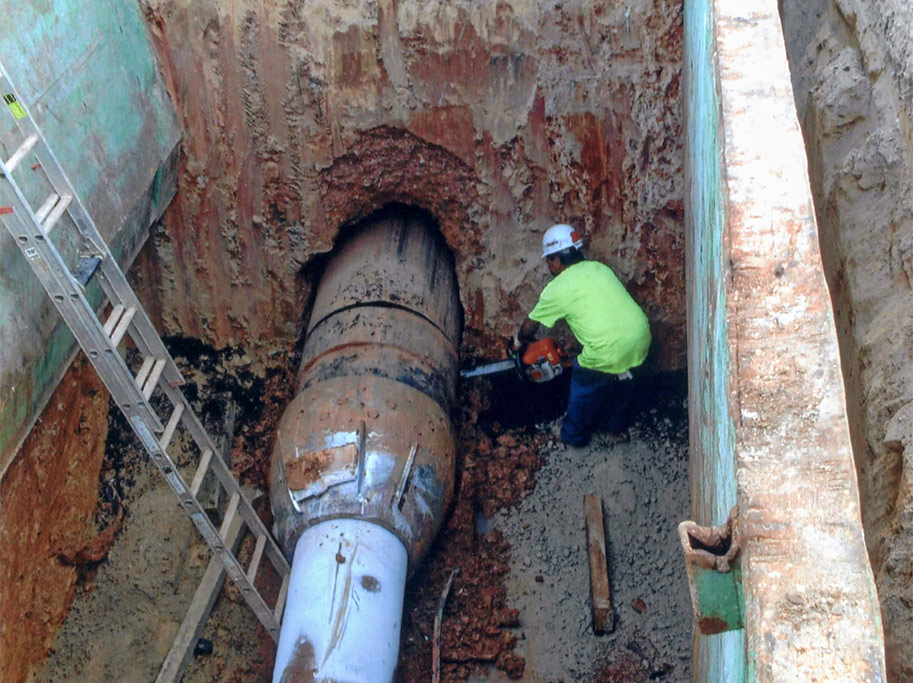 Sewer Line Pipe Bursting | Portland Utilities Construction Company ...